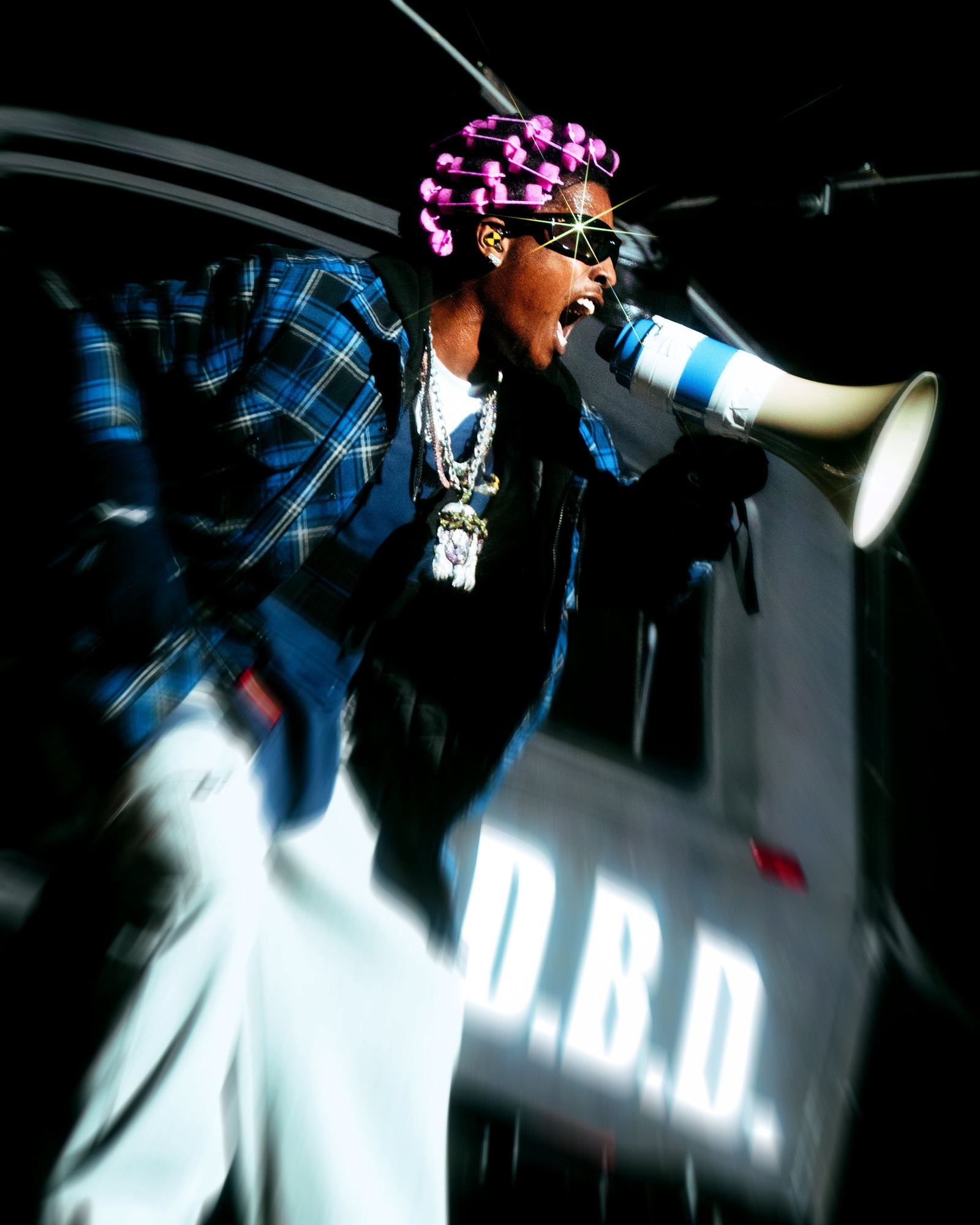 A$AP Rocky performing live for the Don't Be Dumb World Tour - the official tour image