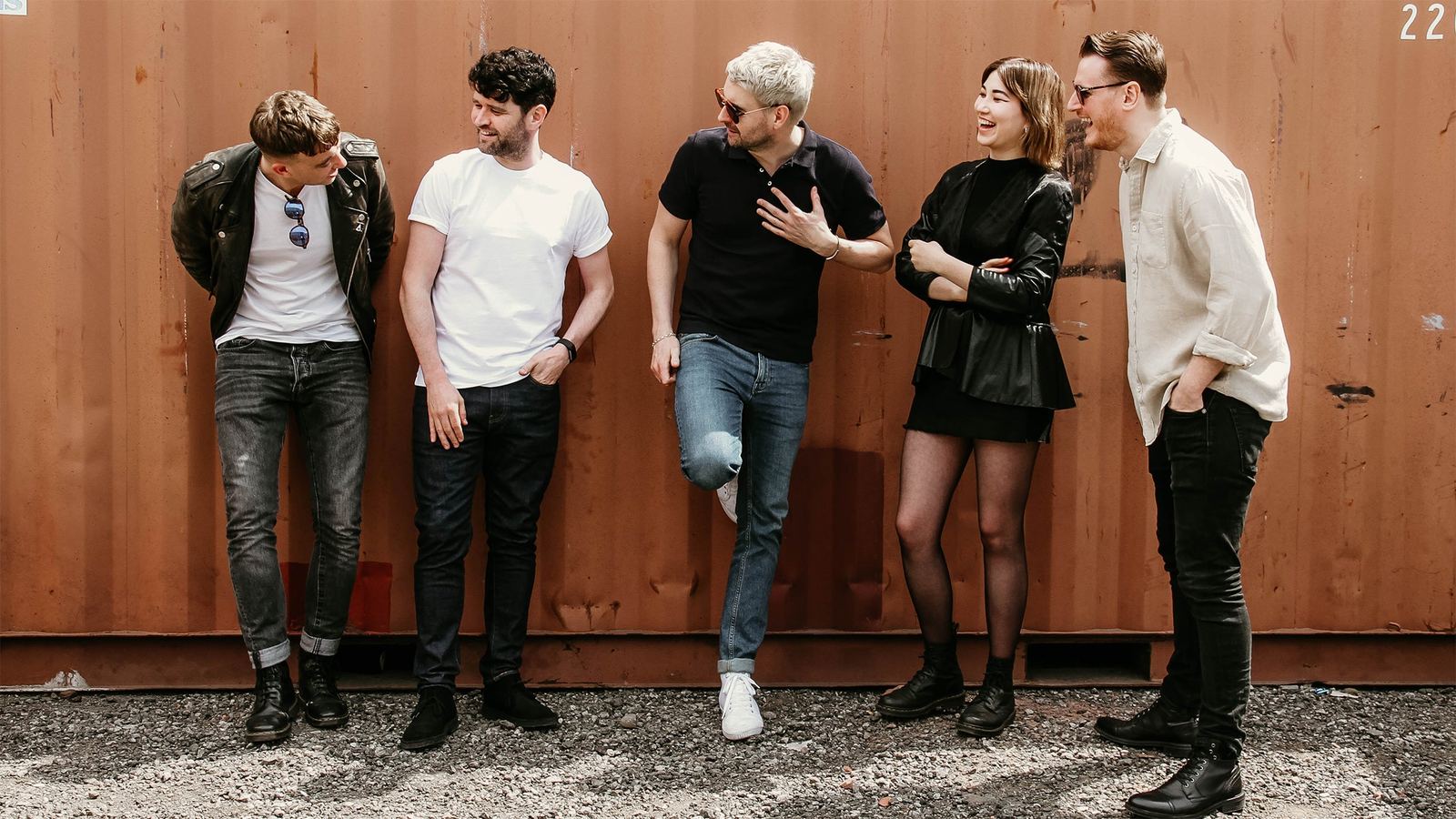 Courteeners posed together outdoors