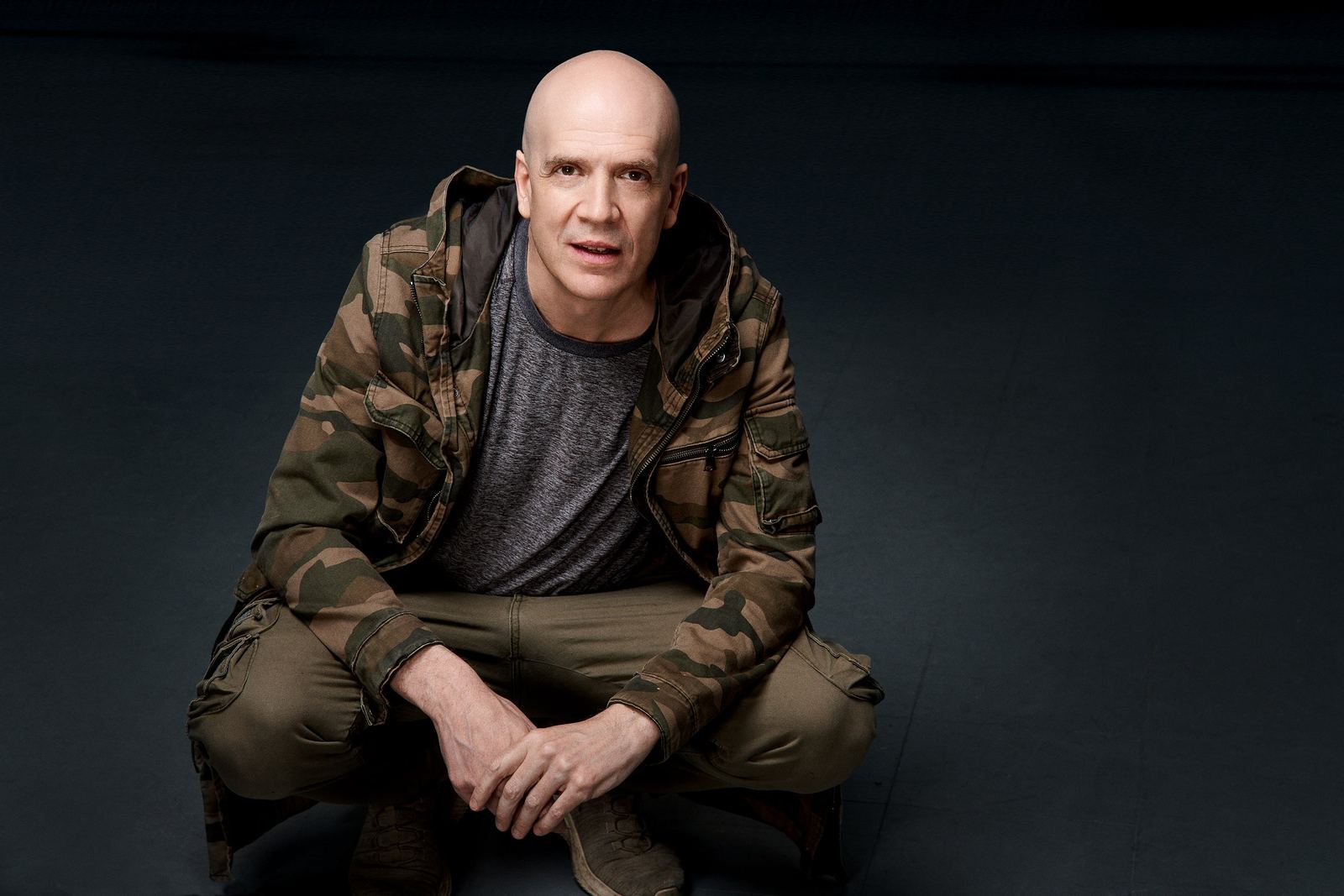 A promotional portrait of Devin Townsend