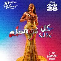 Official poster for I AM WOMAN: Always Us Concert, featuring Patrice Roberts